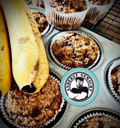 Bananen Schoggi Muffin Glutenfrei ANDERSTGEMACHT