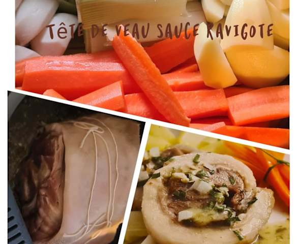 Tête de veau sauce Ravigote