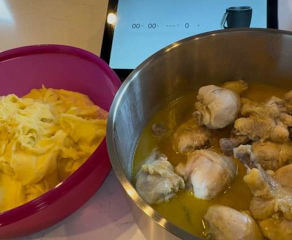 Frango com Puré de Batata