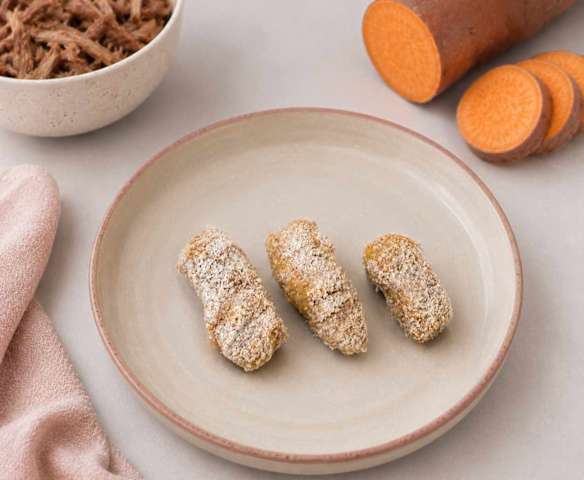 Croquetes de Pato e Batata-doce