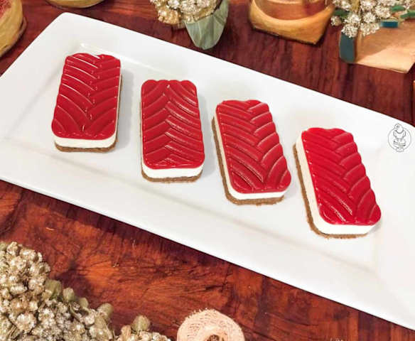 Cheesecake à la Fraise Keto