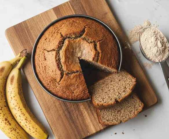 Bolo de Banana Proteico