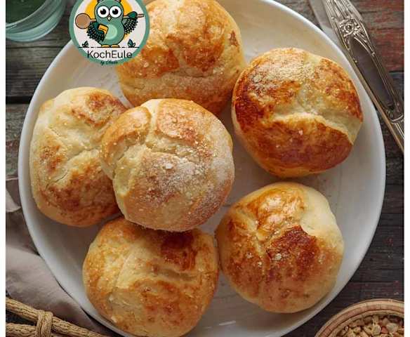 superschnelle Skyr Brötchen