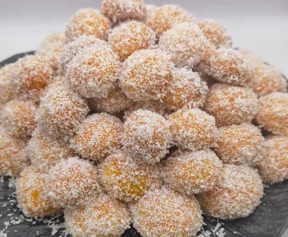 Boules coco confiture