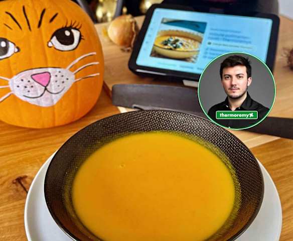 Velouté potimarron-navet - Thermoremyx