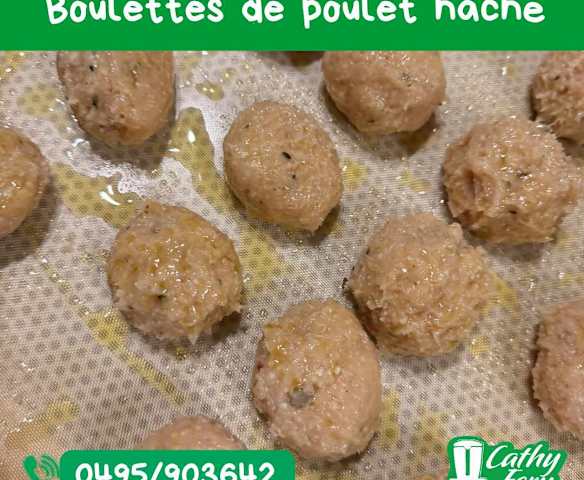 Boulettes de poulet moelleuses