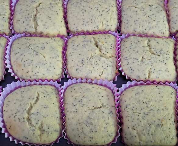 Lemon and Poppyseed Muffins
