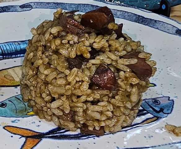 Arroz negro rapido