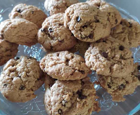 Cookies beurre de cacahuète et flocons d'avoine