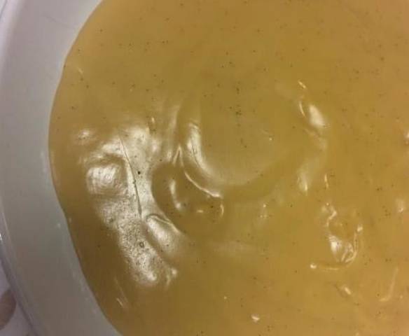 Leite creme de caramelo salgado