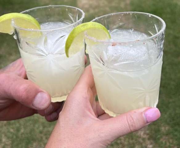 Classic lime margarita
