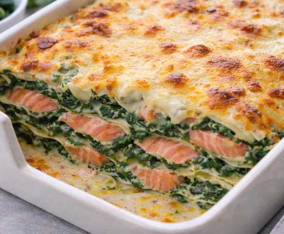 LASAGNES ÉPINARDS & SAUMON