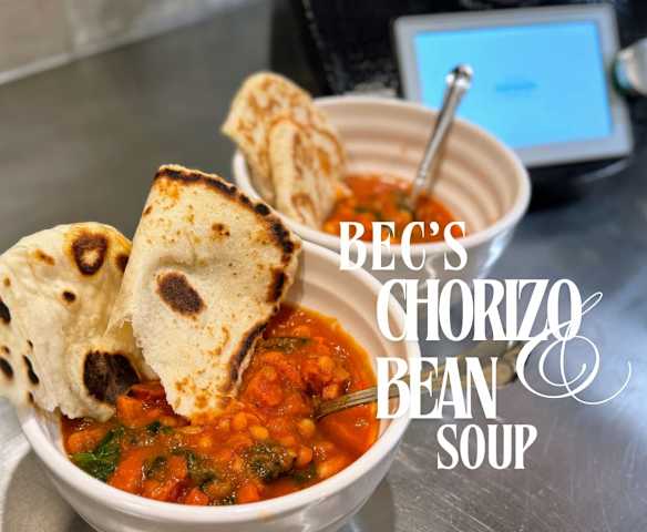 Bec's Chorizo and Bean Soup