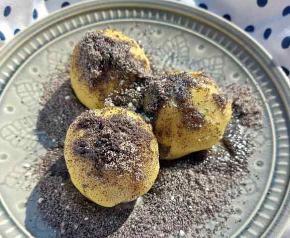 Švestkové knedlíky z odpalovaného těsta od Thermomix s Lidkou