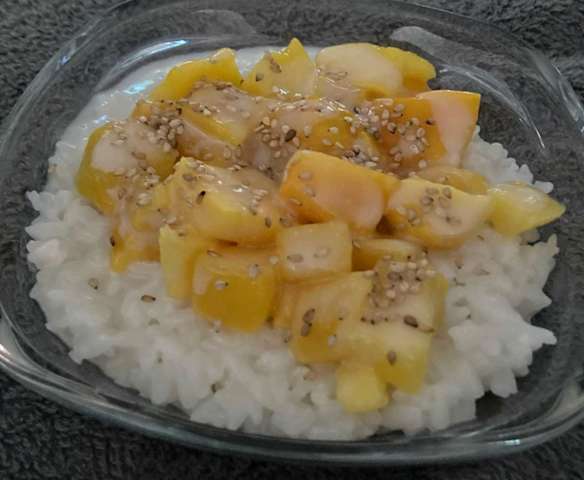 Sticky Rice mit Mango
