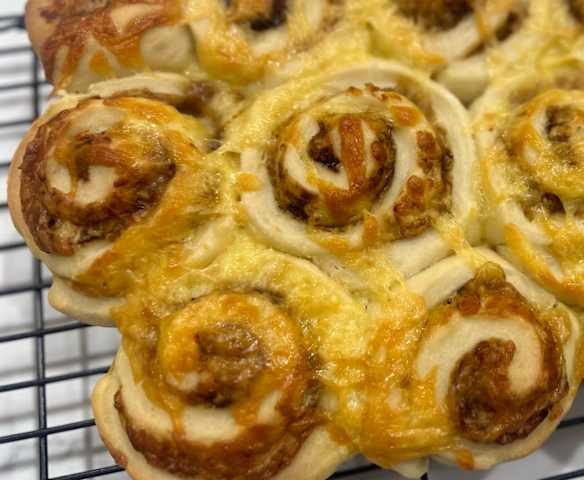 Savoury Pizza or Vegemite Scrolls