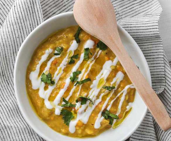 Goldene Süsskartoffel Suppe