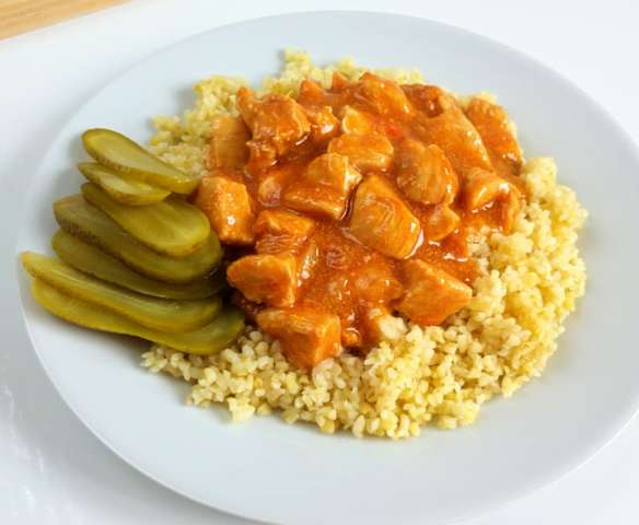 Csirkemell pörkölt