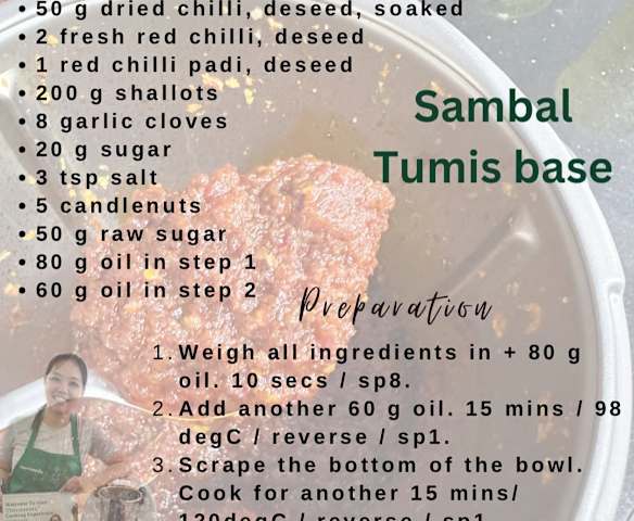 Sambal Tumis - base
