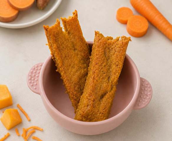 Biscoitos de Batata-doce e Cenoura