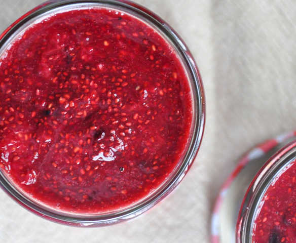 Organic Raspberry Chia Jam