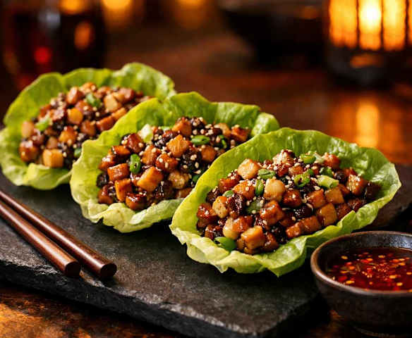 PF Chang's Vegetarian Lettuce Wraps (Copycat)