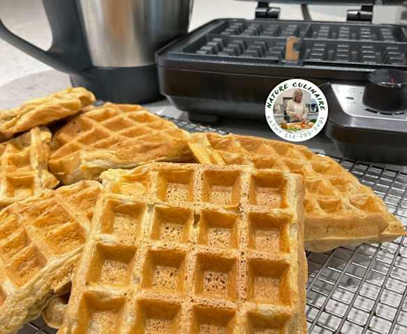 Gaufres protéinées