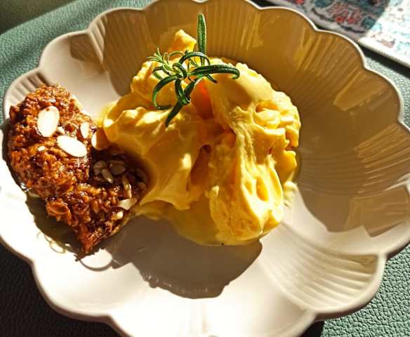 Aksamitny sorbet z mango