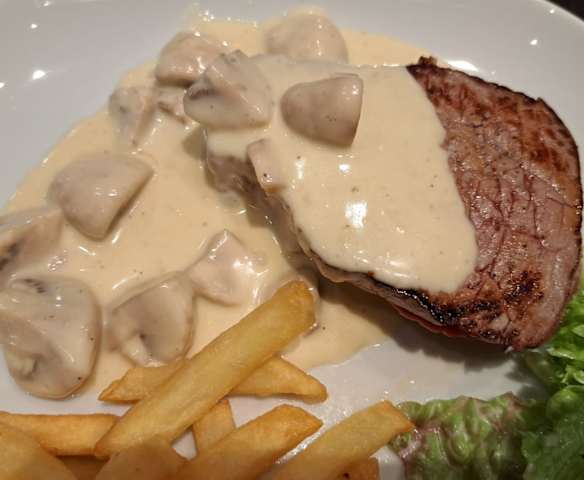 Sauce champignons crème