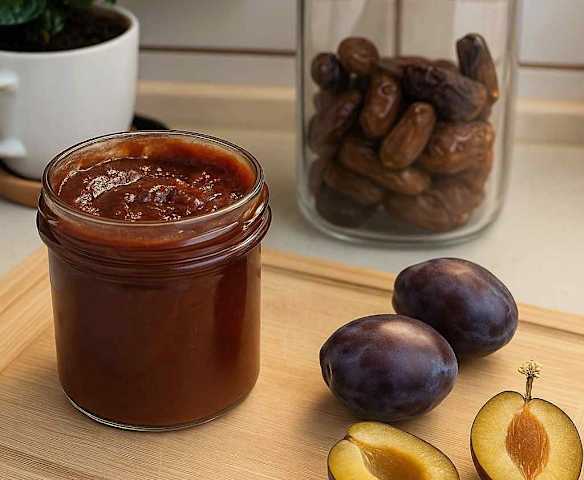 Švestková povidla bez cukru Thermomix Balance