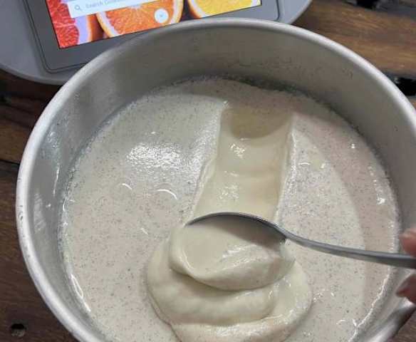 Dairy free protein yoghurt