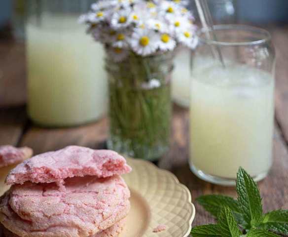 Cookies de frutilla sin tacc