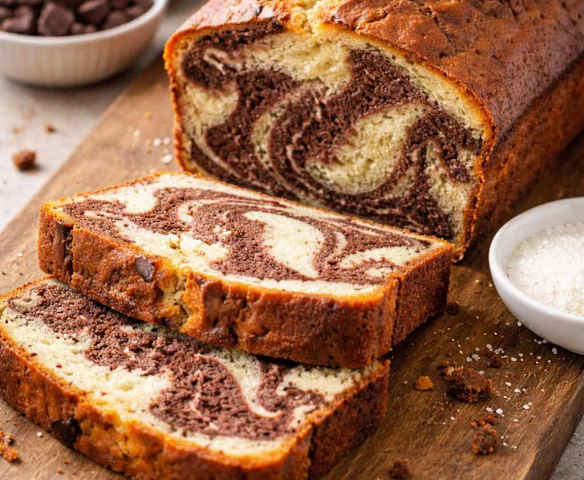 Cake marbré ultra moelleux
