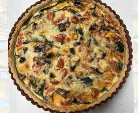 Healthier Quiche Lorraine