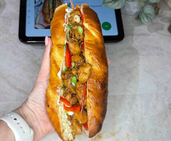 BBQ Chicken Bahn Mi