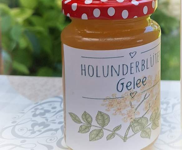 Holunderblütengelee