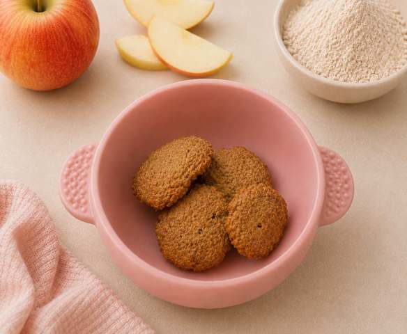 Biscoitos de Espelta e Maçã