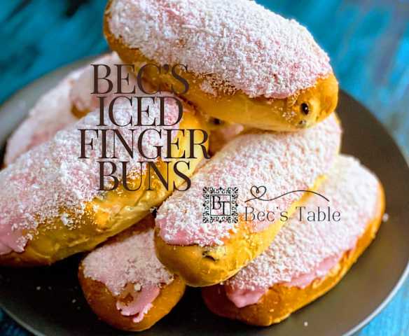 Bec's Iced Finger Buns