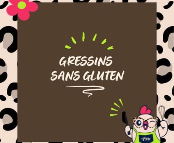 Gressins sans gluten