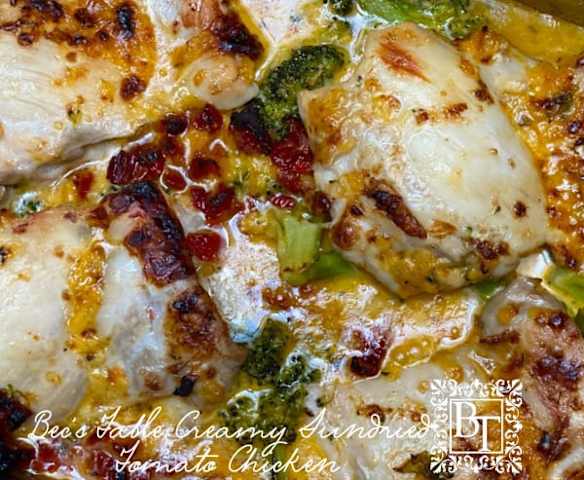 Bec's Table Creamy Sun-dried Tomato Chicken