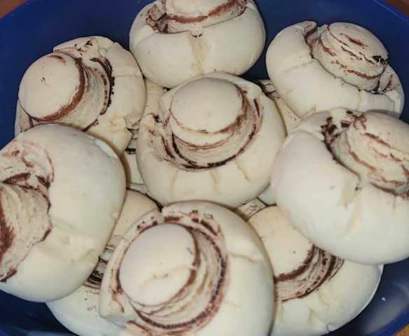 Ciastka pieczarki