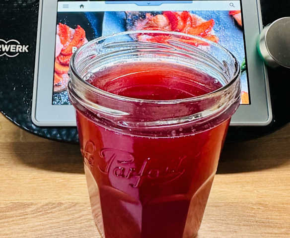 Sirop Queues de Fraises (zéro gaspi)