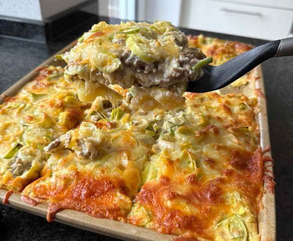 Kartoffel- Hack- Lauch Blech|Flohrsmixwelt