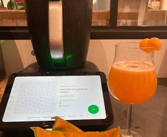 cocktail anti gaspi au melon
