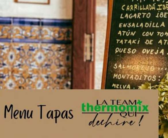 Menu tapas