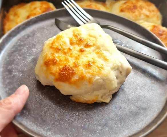 Tavuklu krep bohça / Hähnchen-Crepes-Päckchen