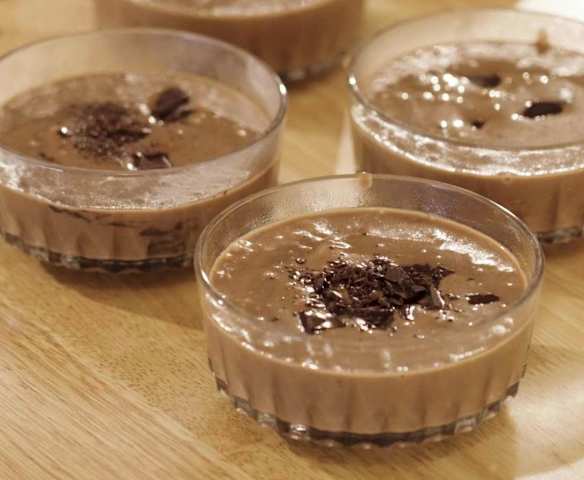 Chocolate & Banana Custard
