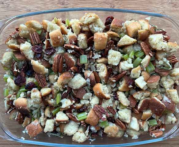 Thanksgiving Stuffing by Cristina Mota