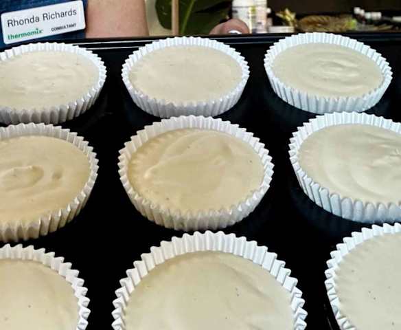 Sue’s famous no bake vanilla cheesecake