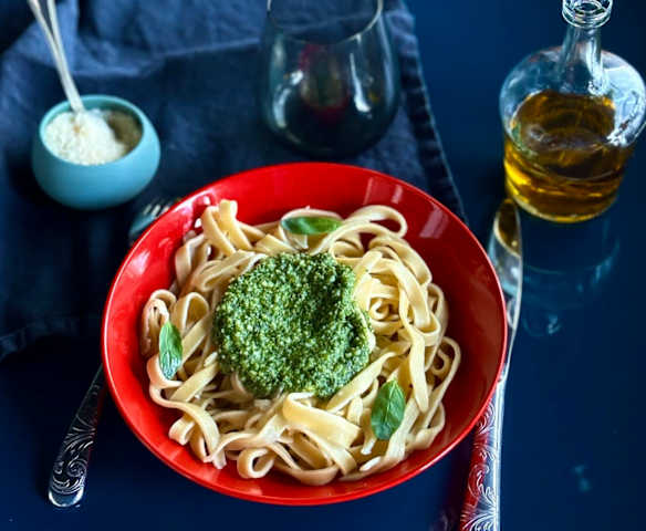 Pâtes au pesto à l'italienne d'Enrica
